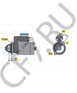 303441 KARMANN Стартер в городе Екатеринбург