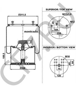 130512 Hitachi Кожух пневматической рессоры в городе Екатеринбург