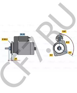 000 971 01 07 LINDE Стартер в городе Екатеринбург