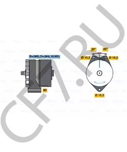 463 0801 130 SAURER Генератор в городе Екатеринбург