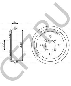96066531 SUZUKI Тормозной барабан в городе Екатеринбург