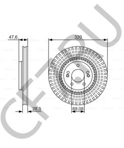 517122T000 HYUNDAI (BEIJING) Тормозной диск в городе Екатеринбург