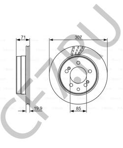 4840121002 Ssang Yong Диск тормозной в городе Екатеринбург