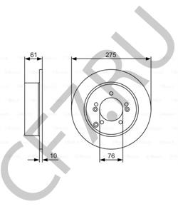 1421287 CARRARO Тормозной диск в городе Екатеринбург