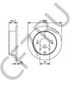 584110Q300 HYUNDAI (BEIJING) Тормозной диск в городе Екатеринбург