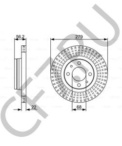 3016380 ZHONGHUA(BRILLIANCE) Тормозной диск в городе Екатеринбург