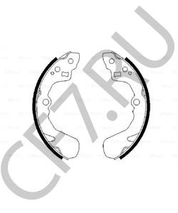 5321070C00000 CHANGAN Комплект тормозных колодок в городе Екатеринбург