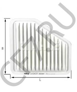 17801-0H070 TOYOTA (FAW) Воздушный фильтр в городе Екатеринбург