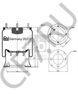 132 272 0 CLAAS Прокладка в городе Екатеринбург