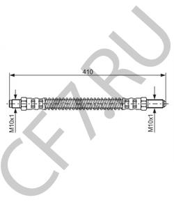 A082J6100F LOTUS Тормозной шланг в городе Екатеринбург