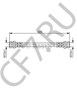 B092-43-810A SAO Тормозной шланг в городе Екатеринбург