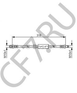 34 32 6 789 263 ROLLS-ROYCE Тормозной шланг в городе Екатеринбург