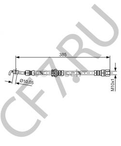 96549725 CHEVROLET (SGM) Тормозной шланг в городе Екатеринбург