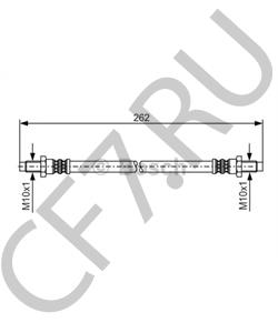 MR129750 MITSUBISHI LONSDALE Тормозной шланг в городе Екатеринбург