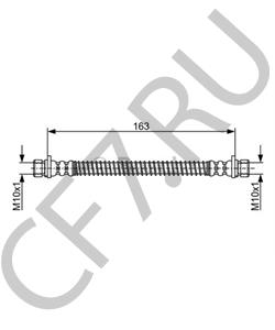 ANR5916 BEARMACH Шланг тормозной задний центральный (AM) в городе Екатеринбург
