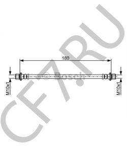 9094702F95 Jakoparts Шланг тормозной в городе Екатеринбург