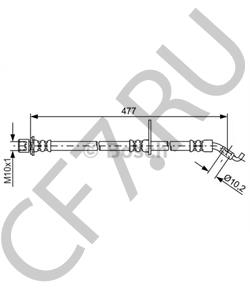 90049-22192 PERODUA Тормозной шланг в городе Екатеринбург