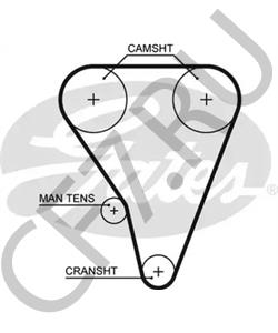 LHN10016 MORGAN Ремень ГРМ в городе Екатеринбург
