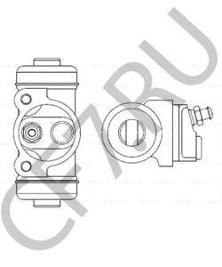 8-94233-500-6 ISUZU Колесный тормозной цилиндр в городе Екатеринбург