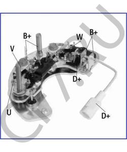BAU5816 ROVER Выпрямитель, генератор в городе Екатеринбург