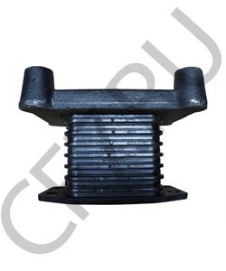 DZ95259526425 SHAANXI Подушка задней рессоры (крепится на мост, 4+4 отв.) SH F3000 в городе Екатеринбург