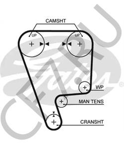 14400-PG6-014 ACURA Ремень ГРМ в городе Екатеринбург