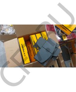 4110000012013 HOWO Колодка СТ торм. (прямоугольник) (408107-108,75700432A-1,860115230,75700435, W04140051) в городе Екатеринбург