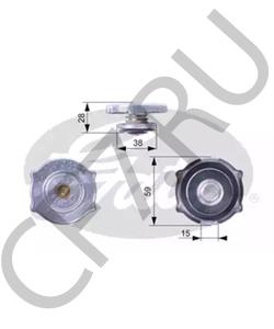 3781830 PLYMOUTH Крышка, радиатор в городе Екатеринбург