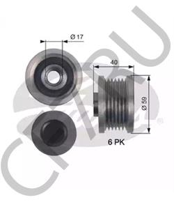 55567951 HOLDEN Механизм свободного хода генератора в городе Екатеринбург