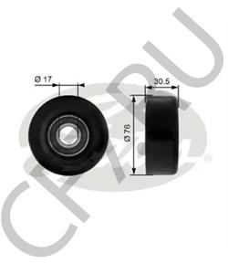 12557554 CADILLAC Паразитный / ведущий ролик, поликлиновой ремень в городе Екатеринбург