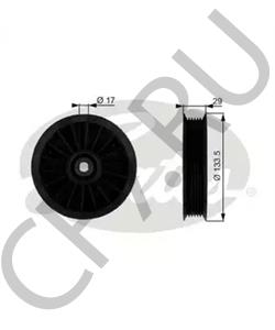 4483221 PLYMOUTH Паразитный / ведущий ролик, поликлиновой ремень в городе Екатеринбург