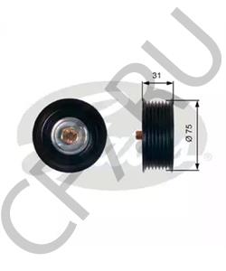 11925JK20A INFINITI Паразитный / ведущий ролик, поликлиновой ремень в городе Екатеринбург