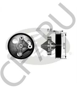 60 92 8287 AC Паразитный / ведущий ролик, поликлиновой ремень в городе Екатеринбург