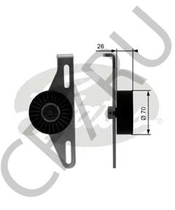 82 00 582 997 Renault РОЛИК НАТЯЖ РЕМНЯ ГЕНЕР в городе Екатеринбург