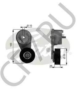 24574843 PONTIAC Натяжной ролик, поликлиновойремень в городе Екатеринбург
