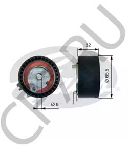 130701192R PEKAR Ролик натяжной ГРМ (пласт. обойма) для а/м LADA LARGUS KS015_, RENAULT Duster Logan I для двиг. K4M в городе Екатеринбург