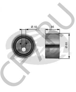 MD140071 Mopar Стратус Ролик натяжителя ремня ГРМ 2,5L в городе Екатеринбург