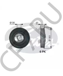 9641548980 FIAT / LANCIA Ременный шкив, коленчатый вал в городе Екатеринбург