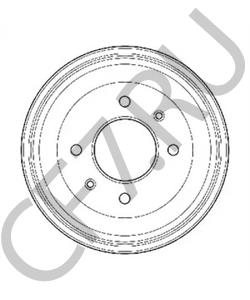 424717 TALBOT Тормозной барабан в городе Екатеринбург
