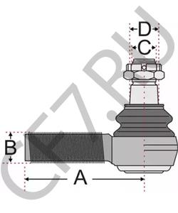 X 5458 685 METROCAB Угловой шарнир в городе Екатеринбург