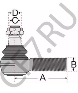X 5458 684 METROCAB Угловой шарнир в городе Екатеринбург