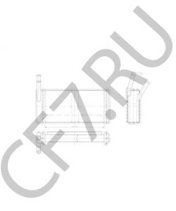 RTC6593 AUSTIN Теплообменник, отопление салона в городе Екатеринбург