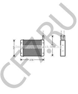 HTP1018 ROVER/TRIUMPH/AUSTIN Теплообменник, отопление салона в городе Екатеринбург
