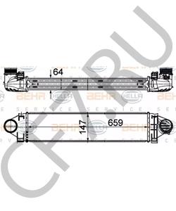 LR031925 BRITPART РАДИАТОР ИНТЕРКУЛЛЕРА FR2 2.0 в городе Екатеринбург