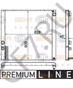 PCC500370 RANGER Радиатор, охлаждение двигателя в городе Екатеринбург