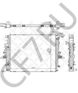 PCC500093 RANGER Радиатор, охлаждение двигателя в городе Екатеринбург