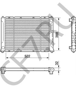 GRD125 ROVER/TRIUMPH/AUSTIN Радиатор, охлаждение двигателя в городе Екатеринбург