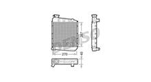 ROVER/TRIUMPH/AUSTIN Радиатор, охлаждение двигателя