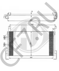 5014582AA PLYMOUTH Конденсатор, кондиционер в городе Екатеринбург