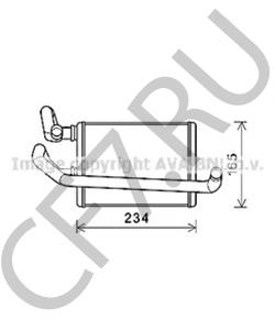 27140JK60A INFINITI Теплообменник, отопление салона в городе Екатеринбург